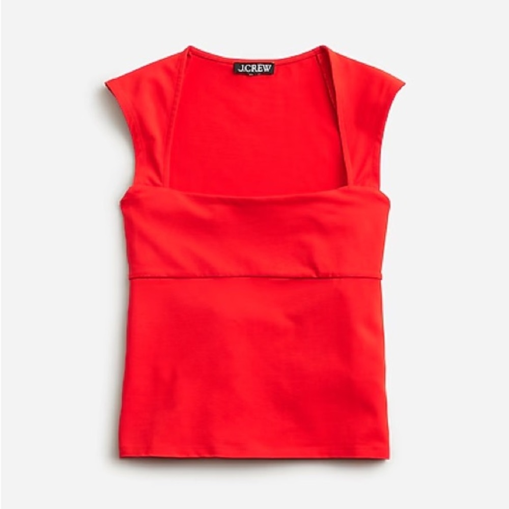 J. Crew Women's Bright Red Tank Top